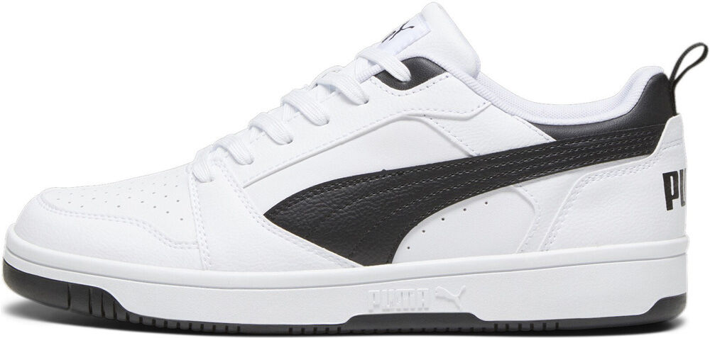 Puma rebound v6 low zapatilla moda hombre Blanco (45)