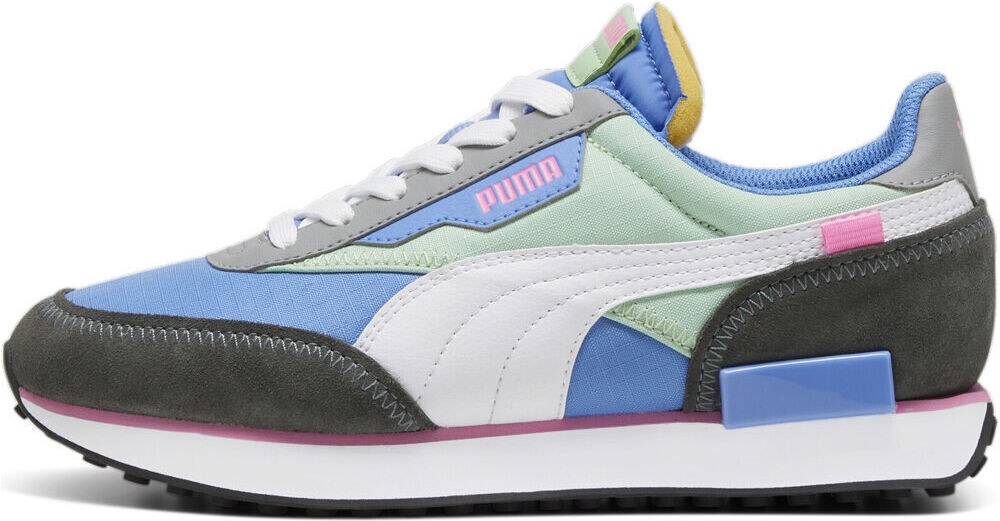 Puma future rider play on zapatilla moda mujer Azul (36)