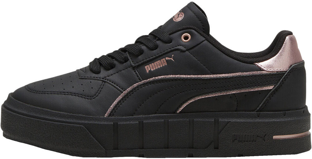 puma cali court metallic wns zapatilla moda mujer Negro (36)