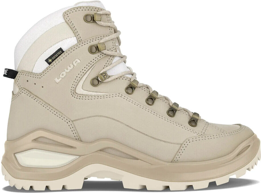 Lowa renegade evo gore-tex mid bota montaña cuero mujer Beige (40)