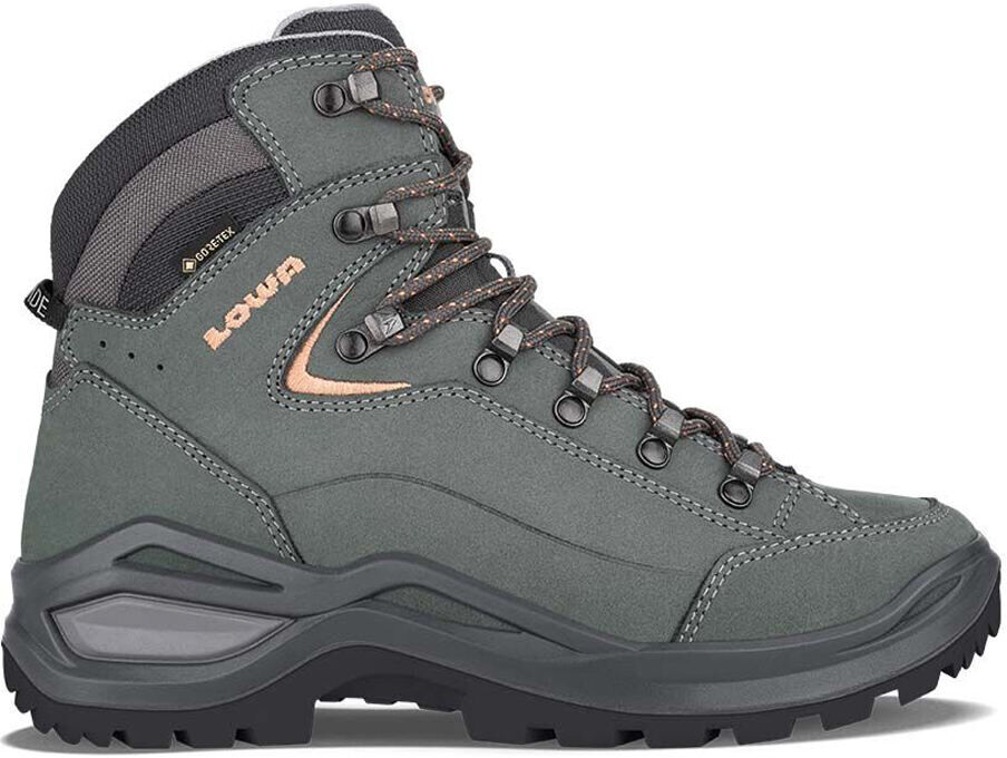 Lowa renegade evo gore-tex mid bota montaña cuero mujer Gris (38)