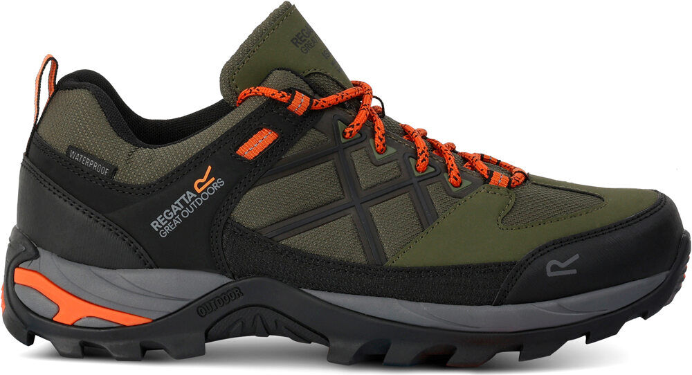 Regatta samaris iii low zapatilla trekking hombre Verde (45)