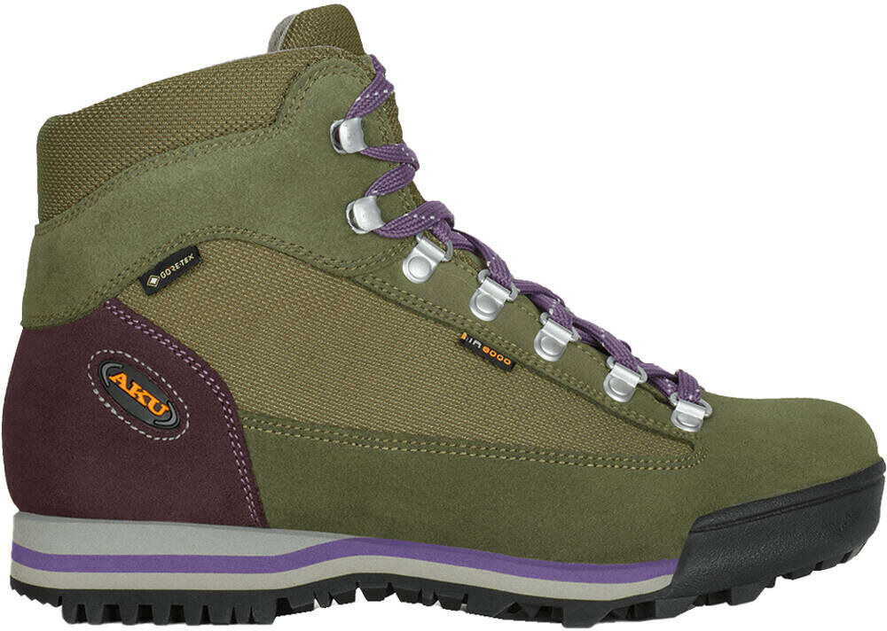 Aku ultra light micro gore-tex bota trekking mujer Verde (5,5)