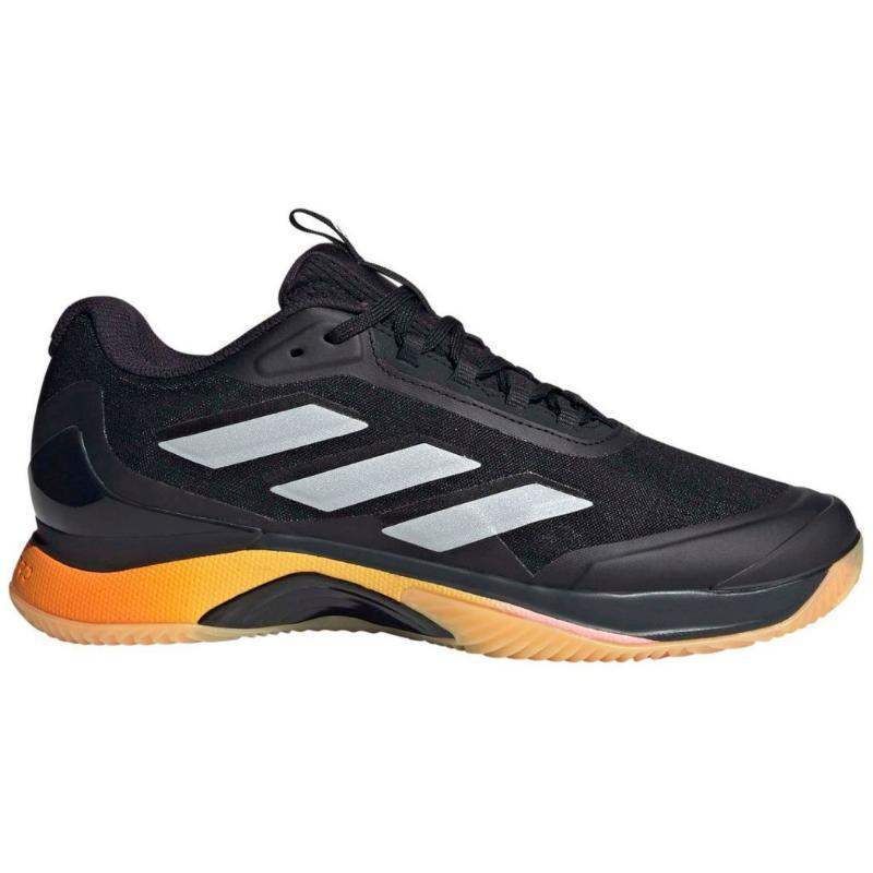 Zapatillas Adidas Avacourt 2.0 Clay Negro Plata Naranja Mujer -  -41 1/3