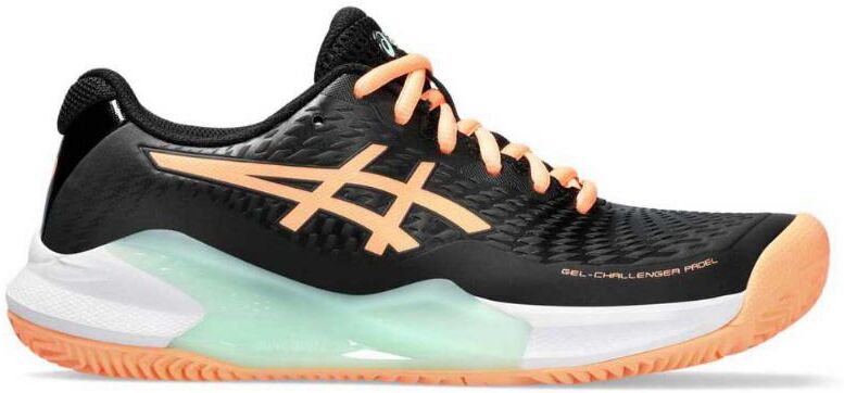 Zapatillas Asics Gel Challenger 14 Padel Negro Naranja Mujer -  -38