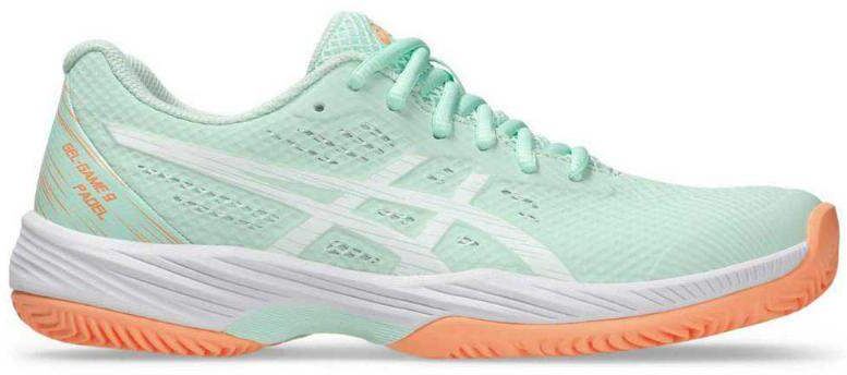 Zapatillas Asics Gel Game 9 Padel Menta Blanco Mujer