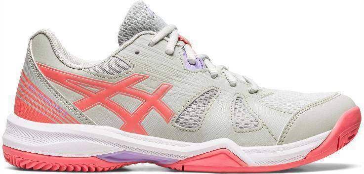 Zapatillas Asics Gel Padel Pro 5 Gris Papaya Mujer -  -39