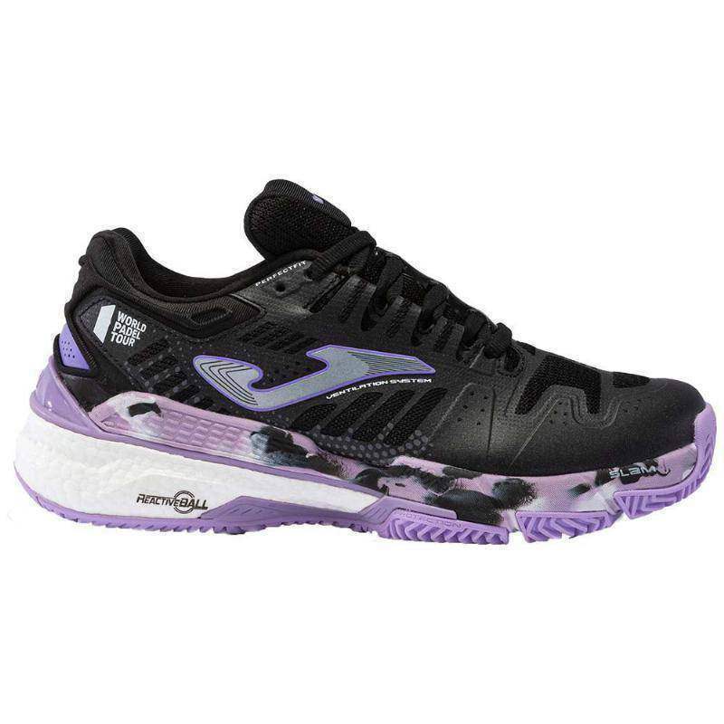 Zapatillas Joma WPT Slam 2301 Negro Morado Mujer -  -41