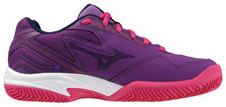 Zapatillas Mizuno Break Shot 4 Padel Morado Blanco Fucsia Mujer -  -39