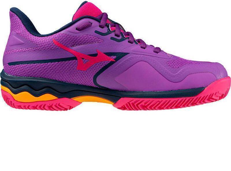 Zapatillas Mizuno Wave Exceed Light 2 Padel Morado Blanco Fucsia Mujer -  -38