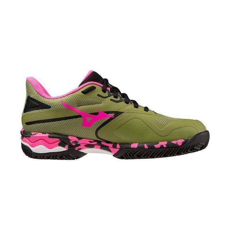 Zapatillas Mizuno Wave Exceed Light 2 Verde Fucsia Mujer -  -39