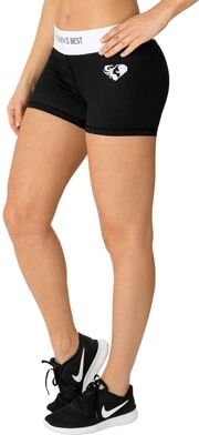 Womens Best Exclusive Shorts Black/white, L