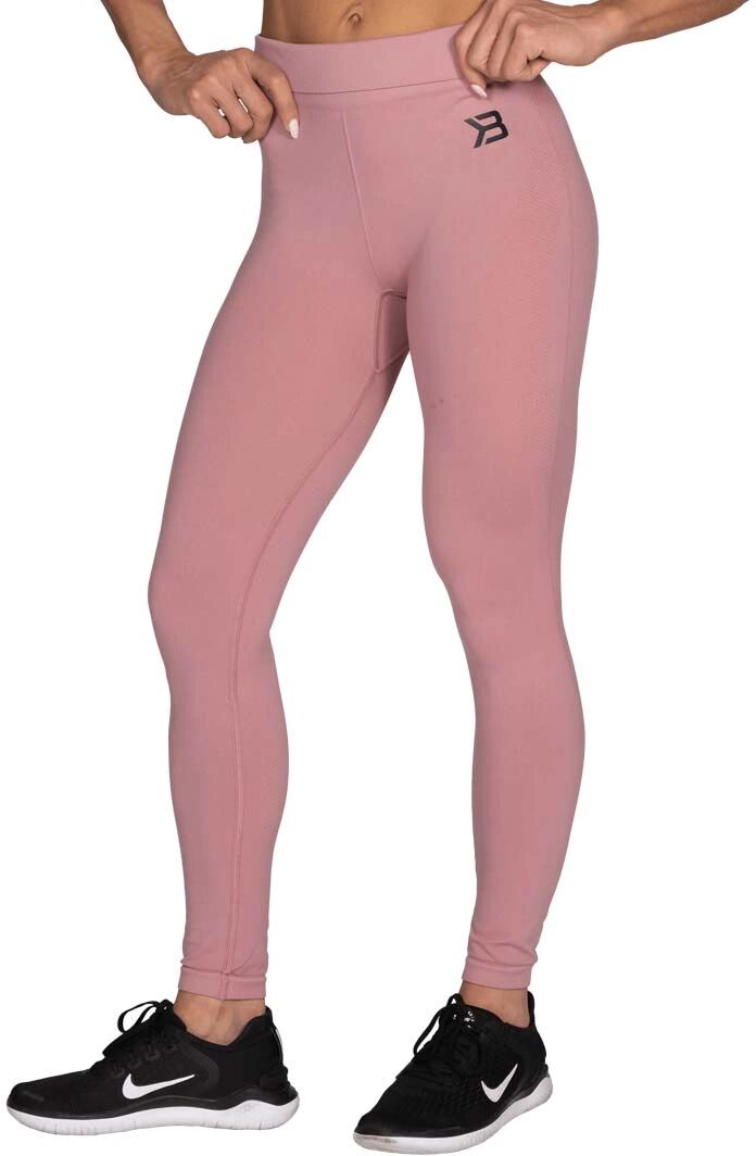 Better Bodies Rockaway Leggings, Heather Pink, L