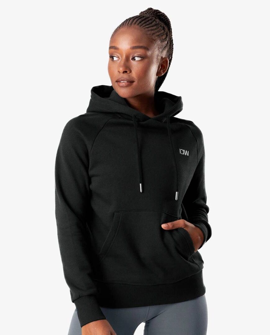 Icaniwill Essential Hoodie, Black