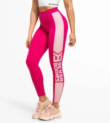 Better Bodies Chrystie High Tights Hot Pink, Xs