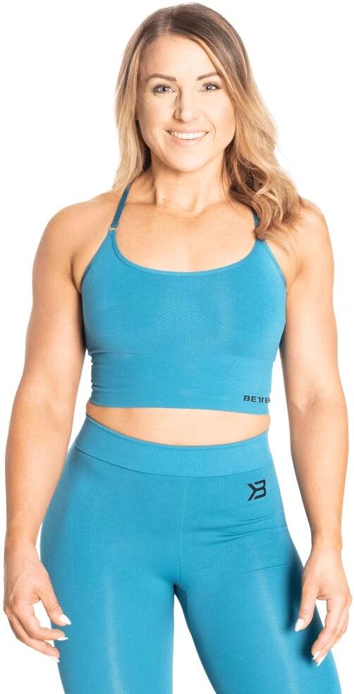 Better Bodies Astoria Seamless Bra, Dark Turquoise