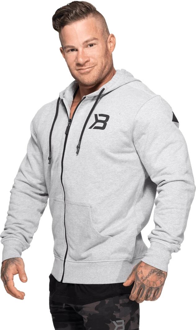 Better Bodies Stanton Hoodie, Light Grey Melange