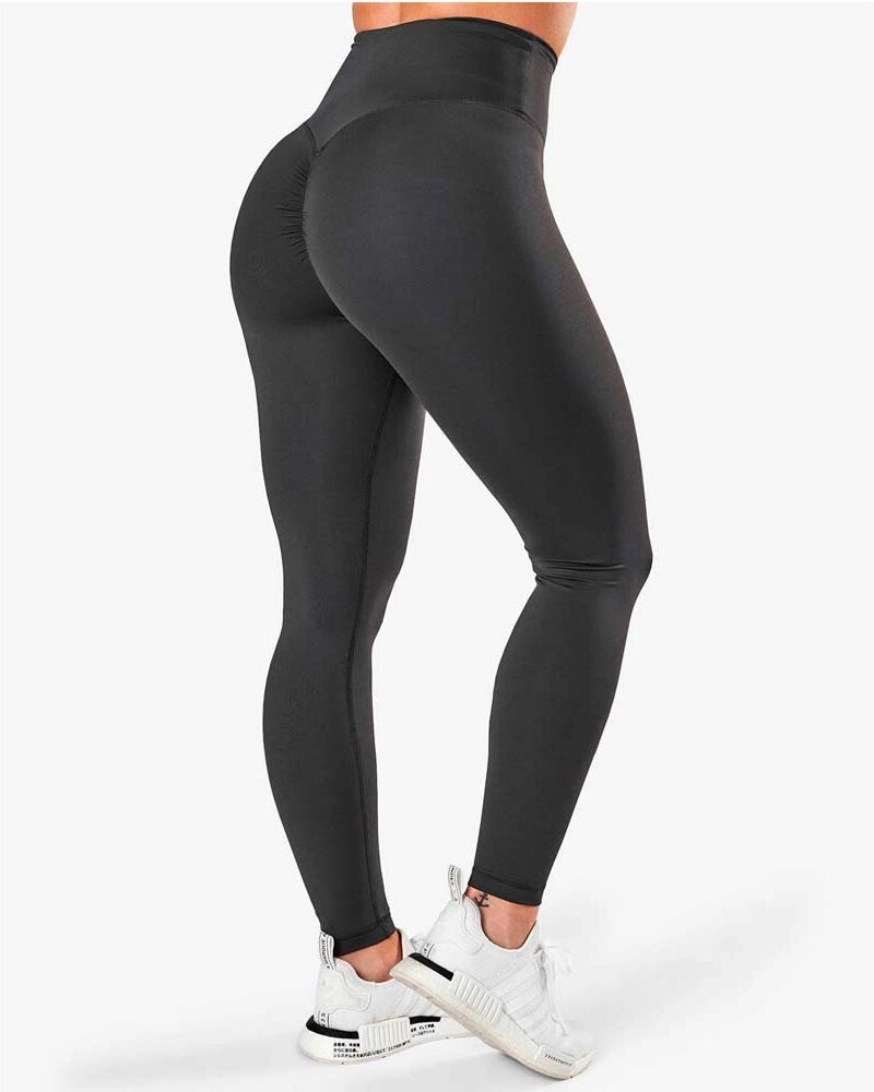 Icaniwill Scrunch V-shape Tights, Anthracite, Xl