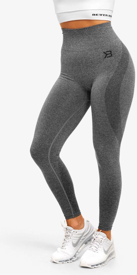 Better Bodies Rockaway Leggings, Graphite Melange, Xs