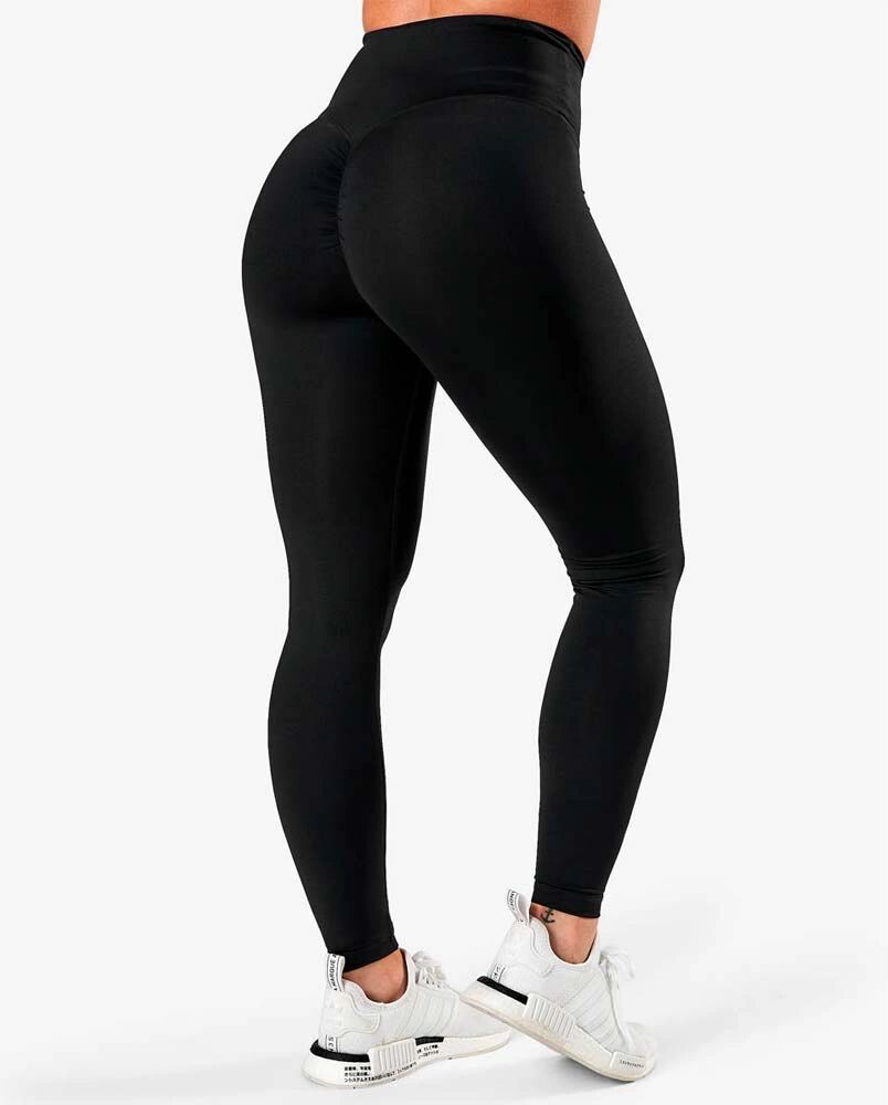 Icaniwill Scrunch V-shape Tights, Black, Xs