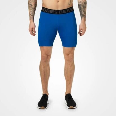 Better Bodies Compression Shorts Strong Blue, Xl