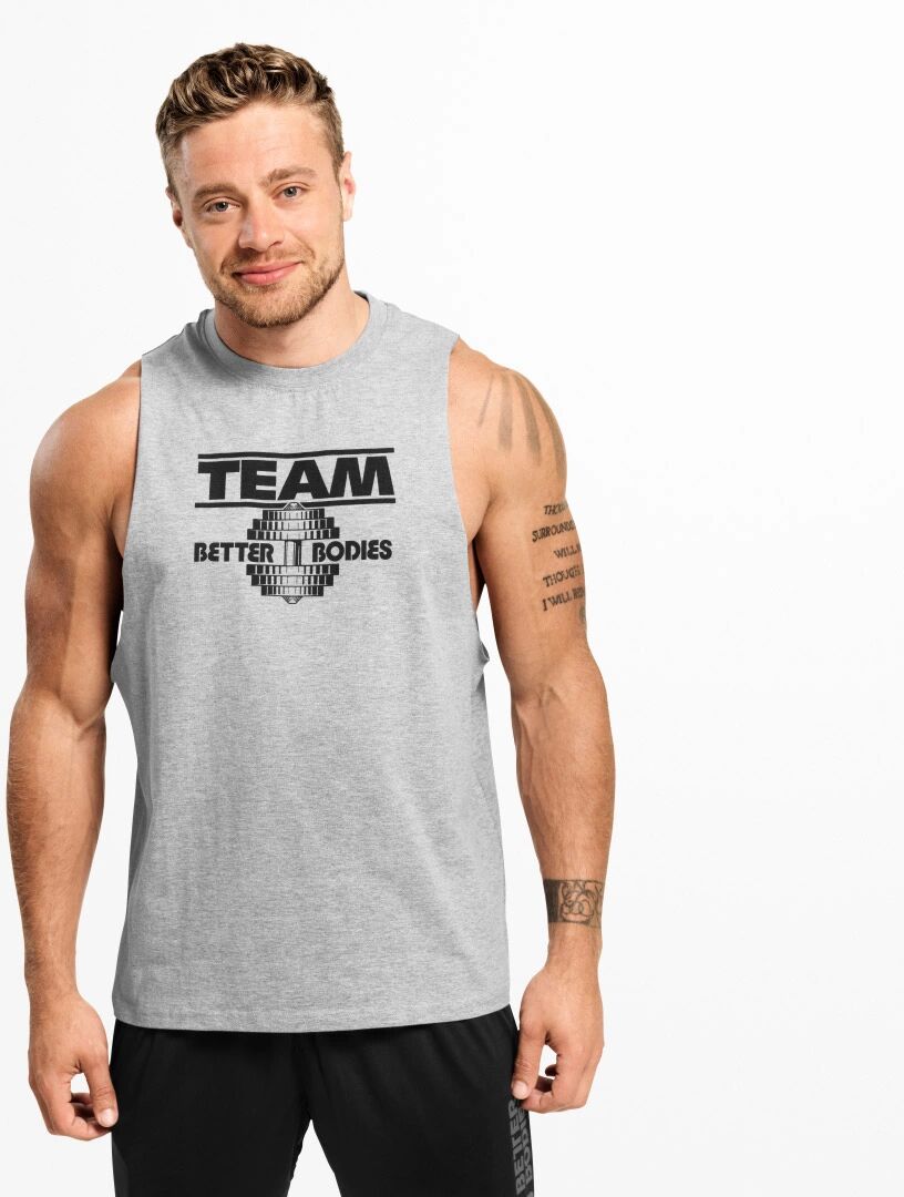 Better Bodies Team Bb Tank, Greymelange, S