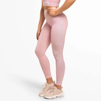 Better Bodies Sugar Hill Tights, Pale Pink, S