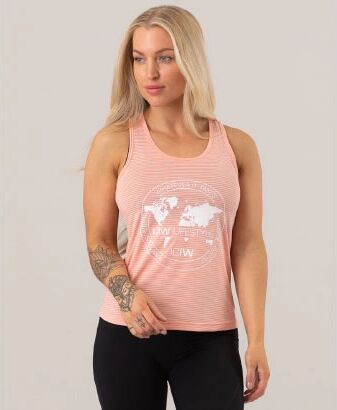 Icaniwill Global Tank Top, Peach