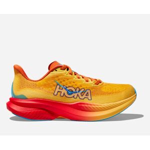 HOKA Mach 6 Chaussures pour Femme en Poppy/Squash Taille 37 1/3 Large   Route - Publicité