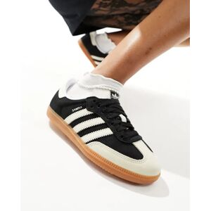 adidas Originals - Samba OG - Baskets en daim - Noir et beige Noir 42 2/3 female - Publicité