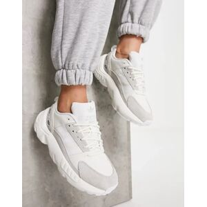 adidas Originals - ZX 22 Boost - Baskets - Blanc cassÃ© Blanc 41 1/3 female - Publicité