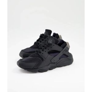 Nike - Air Huarache - Baskets - Noir triple Noir 37.5 female - Publicité