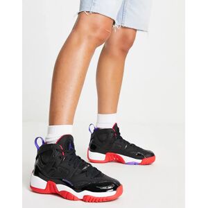 Nike Jordan - Jumpman Two Trey - Baskets - Noir/rouge vÃ©ritable Noir 38.5 female - Publicité