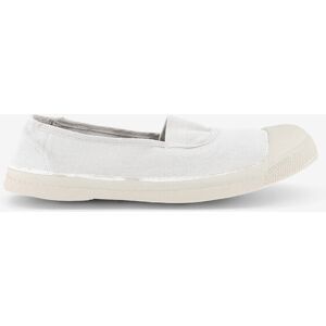 BENSIMON TENNIS ELASTIQUE FEMME En coton blanc BLANC 36,37,38,39,40,41