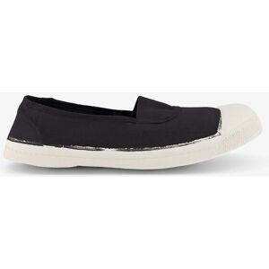 BENSIMON TENNIS ELASTIQUE FEMME En coton carbone CARBONE 36,37,38,39,40,41