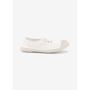 BENSIMON TENNIS ELLY FEMME En coton OEKO-TEX BLANC 36,37,38,39,40,41 - Publicité