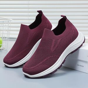 cpcoepax Chaussures de marche légères pour femmes, baskets décontractées et respirantes à enfiler, chaussures de tennis, de jogging, d entraînement, de gymnastique, d athlétisme, de fitness et de sport - Publicité