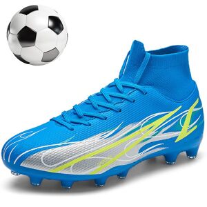 FANQISON Soccer Shoes 35-47 chaussures de Football unisexe AG Spike chaussures d'entraînement professionnelles pour pelouse artificielle pour femmes bottes de Football pour enfants - Publicité