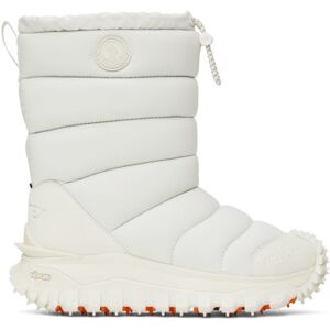 Moncler Bottes d'hiver hautes Apres Trail blanches - IT 40.5 - Publicité