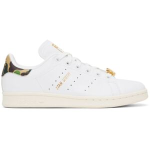 BAPE Baskets Stan Smith blanches édition adidas Originals - US US 10.5 Women / US 9 Men - Publicité