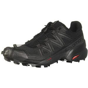 Salomon Speedcross 5 Chaussures de Trail Running pour Femme, Accroche, Stabilité, Fit, Black, 42 2/3 - Publicité