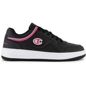 Champion Femme Legacy Rebound Low W Baskets, Noir Fuchsia Kk004, 37.5 EU - Publicité