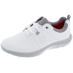 FootJoy Femme Confort Chaussures de Golf, Blanc/Gris, 40 EU - Publicité