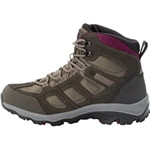 Jack Wolfskin Femme VOJO 3 TEXAPORE MID W Chaussure de Trail, Khaki / Burgundy, 40.5 EU - Publicité