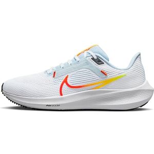 Nike Femme W AIR Zoom Pegasus 40 Sneaker, Blanc Épicé Rouge Bleu Tint Laser Orange, 36 EU - Publicité