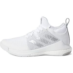 Adidas Baskets Crazyflight Mid pour Femme, Blanc, argenté, Gris métallisé, 40 EU - Publicité