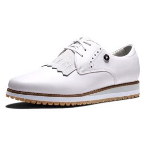 FootJoy Femme Sport rétro Chaussure de Golf, Blanc, 40 EU - Publicité