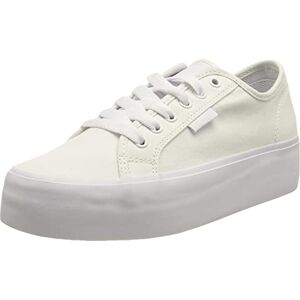 DCShoe Shoes Femme Manuel (français Non Garanti) Basket, Blanc, 42.5 EU - Publicité