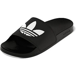 Adidas Homme Adilette Lite Chaussure de Gymnastique, FTWR White/Core Black, Numeric_44_Point_5 EU - Publicité