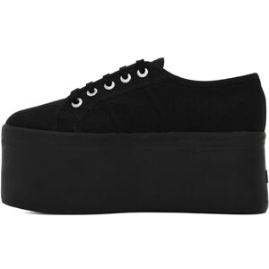 Superga Femme 2802-cotw Chaussures de Gymnastique, Noir (Full Black 996), 40 EU - Publicité